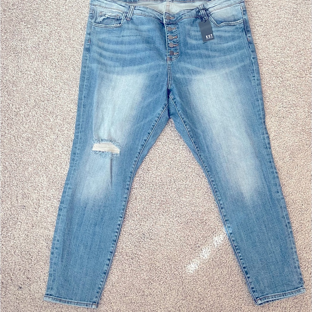 Kut from Kloth High Rise Donna Ankle Skinny